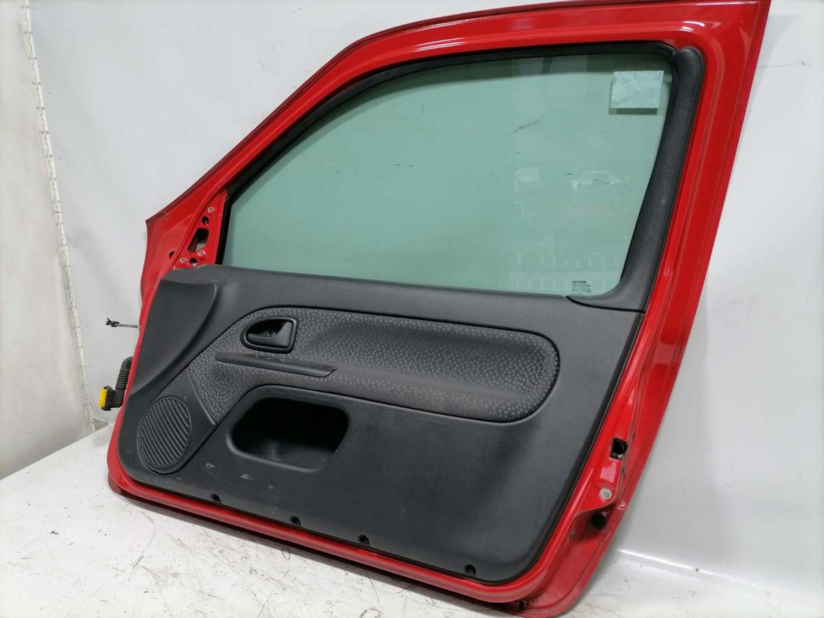 Renault Clio II Campus original Tür rechts OV727 Spanischrot 3 Türer Rohbau BJ10